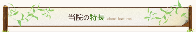 青葉区の歯科、つたの葉デンタルクリニックの特長のご案内